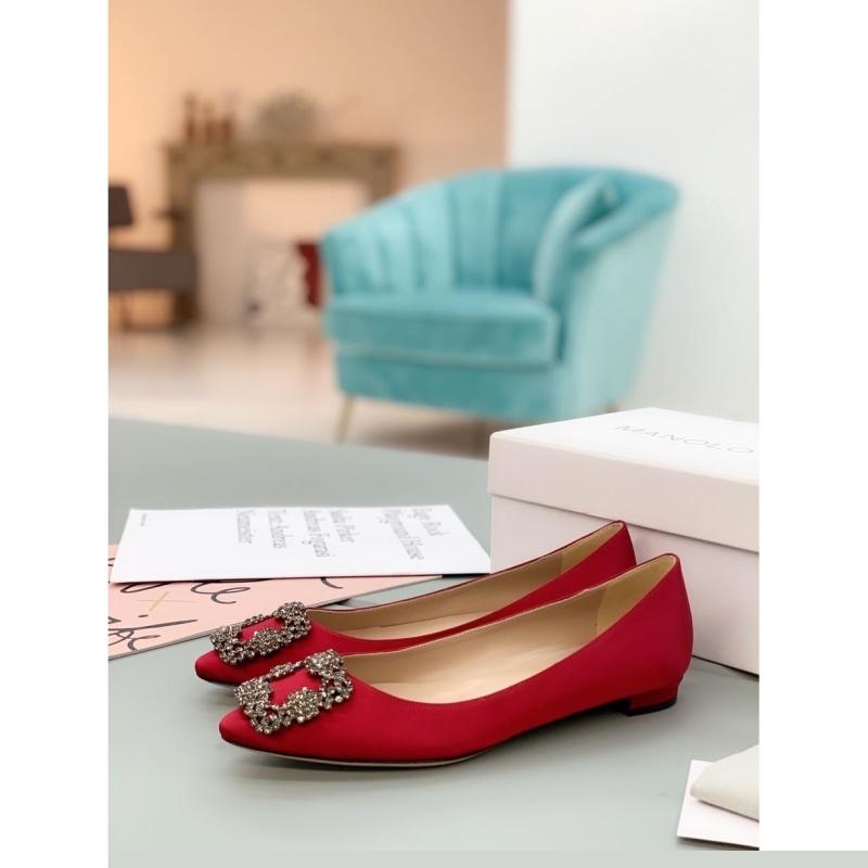 Manolo Blahnik flat shoes